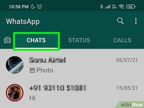 تعرف على ما إذا قام شخص ما بحظرك على WhatsApp الخطوة 1