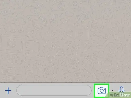 Envíe mensajes de foto, video o voz en WhatsApp Paso 4