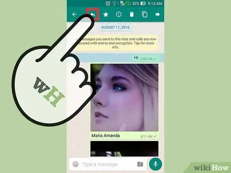 Upravljajte chatovima na Whatsappu Korak 10