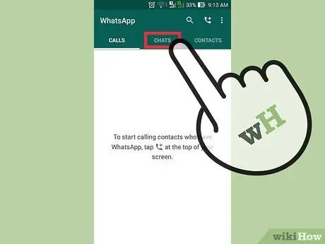 Chats beheren op WhatsApp Stap 2