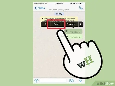 Upravljajte chatovima na Whatsappu Korak 25