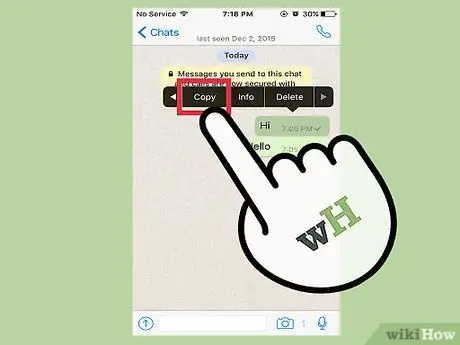 Upravljajte chatovima na Whatsappu Korak 29