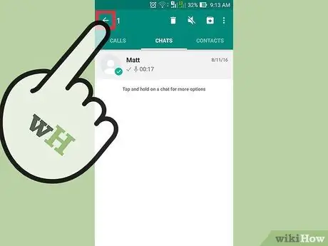 Pamahalaan ang Mga Chat sa Whatsapp Hakbang 7