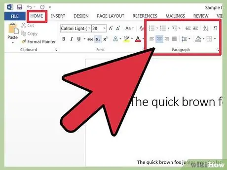 ปิดสัญลักษณ์ย่อหน้าใน Microsoft Word ขั้นตอนที่ 1