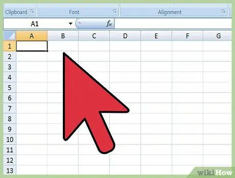 Uvezite Excel u Access Korak 2