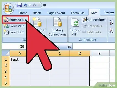 Excel'i Access Adım 6'ya Aktarın