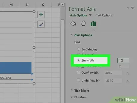 Izveidojiet histogrammu programmā Excel 15. darbība