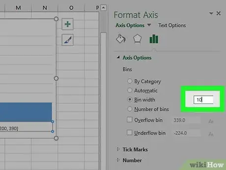 Lag et histogram i Excel Trinn 16