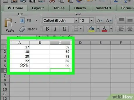 Buat Histogram di Excel Langkah 4