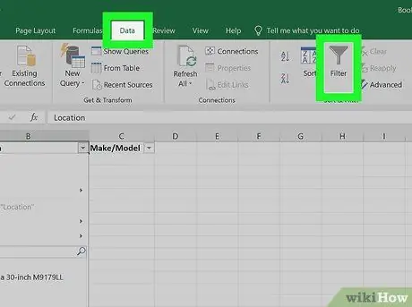 Gumawa ng isang Spreadsheet sa Excel Hakbang 5