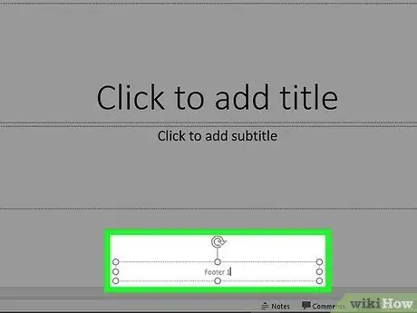 Powerpoint -те тақырыпты қосыңыз 20 -қадам