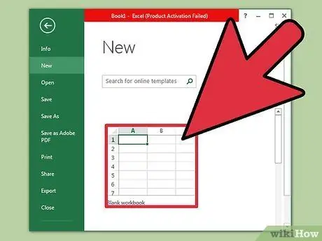 Buat Kalendar dalam Microsoft Excel Langkah 7