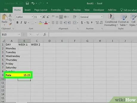 คำนวณเวลาบนสเปรดชีต Excel ขั้นตอนที่ 15