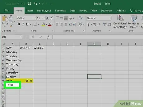 คำนวณเวลาบนสเปรดชีต Excel ขั้นตอนที่ 16