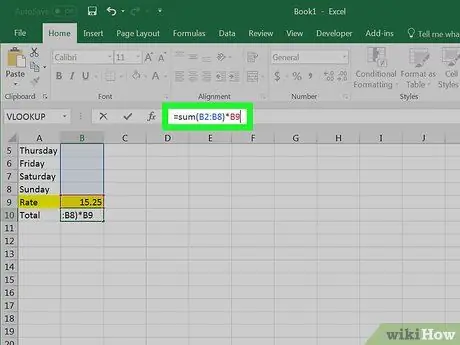 Excel электрондық кестесінде уақытты есептеу 17 -қадам