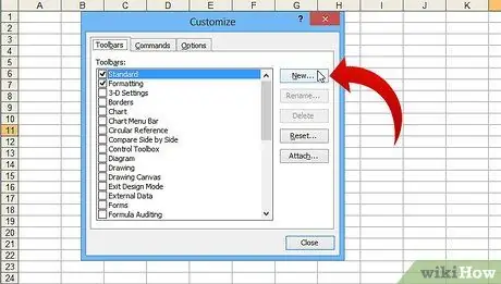 สร้างปุ่มมาโครแบบกำหนดเองใน Excel ขั้นตอนที่3