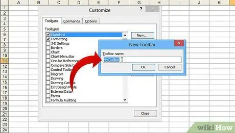 Skep 'n pasgemaakte makro -knoppie in Excel Stap 4