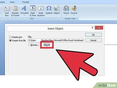 Excel -ni PowerPoint -ga ulash 7 -qadam