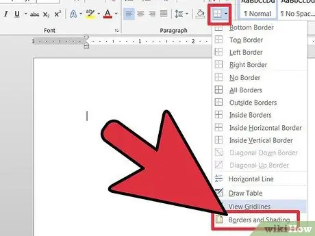 Plakát készítése a Microsoft Word használatával 1. lépés