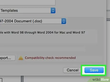 Converteer een RTF-bestand naar MS Word-document Stap 10