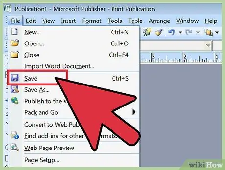 ใช้ Microsoft Publisher ขั้นตอนที่ 23