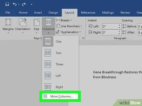 Buat Surat Khabar di Microsoft Word Langkah 10