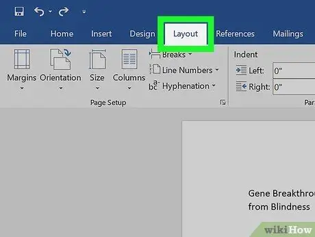 Направете вестник в Microsoft Word Стъпка 8