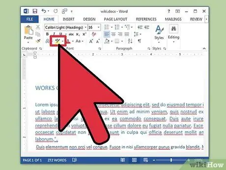 Dar formato a un documento de Word Paso 14