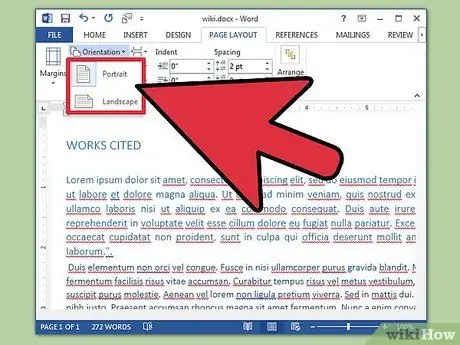 Dar formato a un documento de Word Paso 4