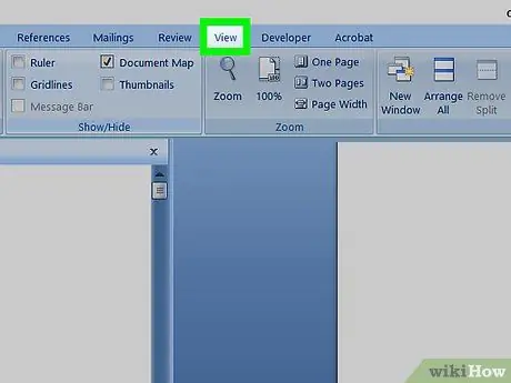 Réorganiser les pages dans Word Étape 4