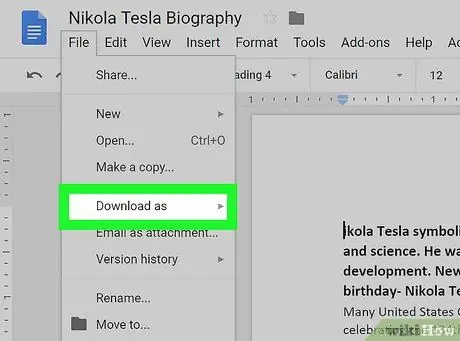 Bir Microsoft Word Belgesini PDF Formatına Dönüştürün Adım 13