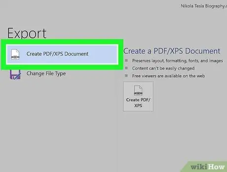 قم بتحويل مستند Microsoft Word إلى تنسيق PDF الخطوة 18