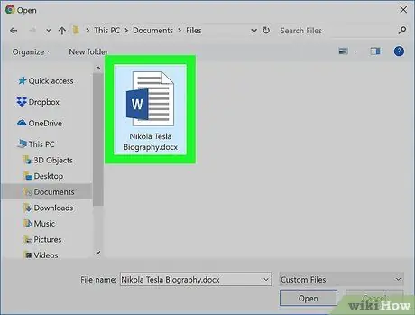 Convertir a documento de Microsoft Word a formato PDF Paso 3