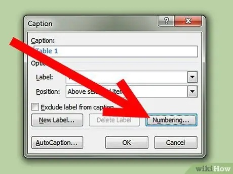 Add a Caption to a Table in Word Step 7