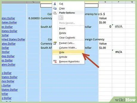 Cree un conversor de divisas con Microsoft Excel Paso 31