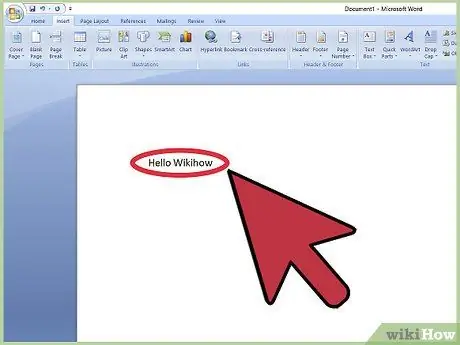 ใช้ Microsoft Word ขั้นตอนที่ 15