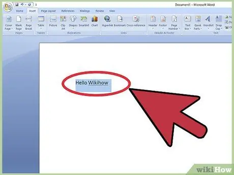 ใช้ Microsoft Word ขั้นตอนที่ 16