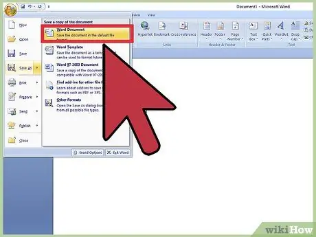 ใช้ Microsoft Word ขั้นตอนที่ 18