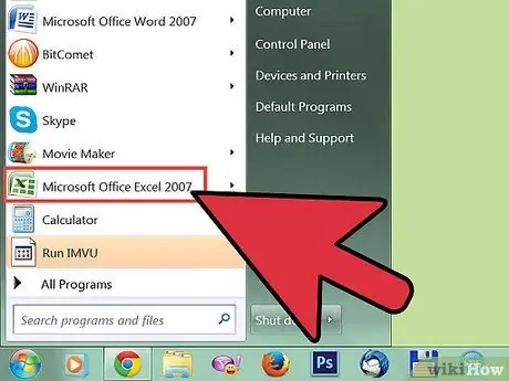 Lag en karakterbok på Microsoft Excel Trinn 1