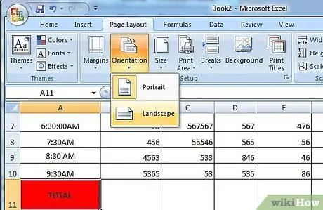 Ua daim Spreadsheet Kauj Ruam 11