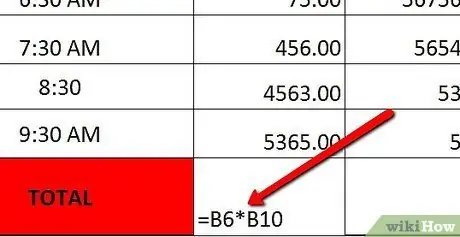 Ua daim Spreadsheet Kauj Ruam 18