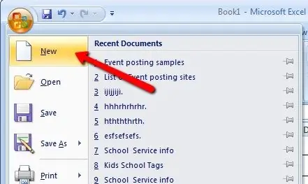 Buat Spreadsheet Langkah 4