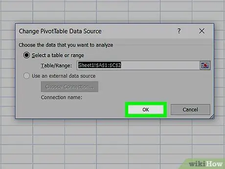 Magdagdag ng Data sa isang Pivot Table Hakbang 10