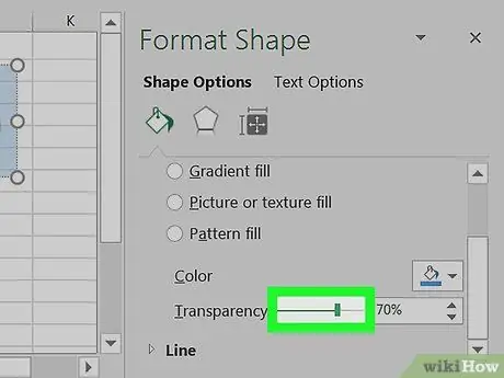 Inseriu una filigrana a Excel Pas 9