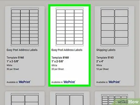 Отпечатайте етикети на Avery в Microsoft Word на компютър или Mac Стъпка 13