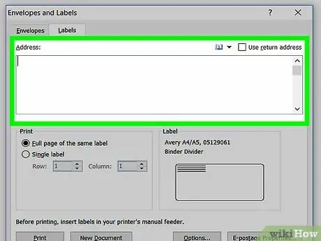 Cetak Label Avery dalam Microsoft Word pada PC atau Mac Langkah 8