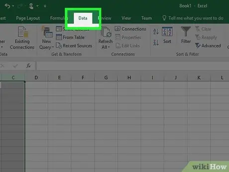 Collapse Columns in Excel Step 3