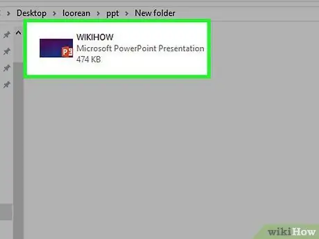 إصلاح ملف PowerPoint PPTX تالف الخطوة 1