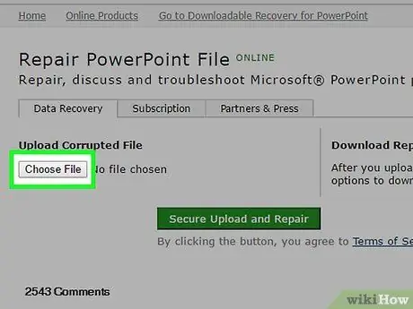 إصلاح ملف PowerPoint PPTX تالف - الخطوة 27