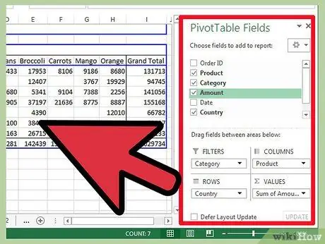 Magdagdag ng Mga Rows sa isang Pivot Table Hakbang 6